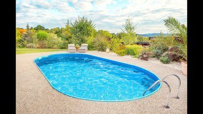 Басейн каркасний 5,25х3.2х1.5 м з отворами, для монтажу в ґрунт, IBIZA OVAL 3EXB0419 3EXB0419 фото