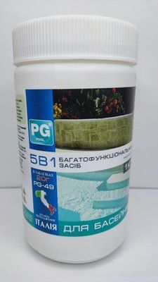 PG-49, 5в1, 1кг (Італія) 20г багатофункціональні таблетки Multifunzione PG-49.1 PG-49.1 фото