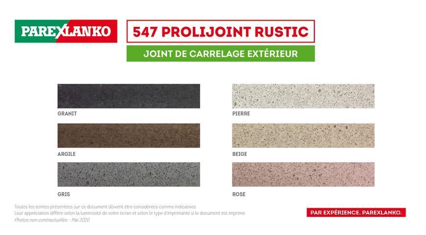 Затирка 547 тон Gris (Сірий), 25кг PROLIJOINT RUSTIC L547GR25 L547GR25 фото
