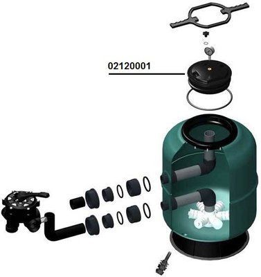 Верхня кришка для фільтру Neptun PG-02120001 PG-02120001 фото