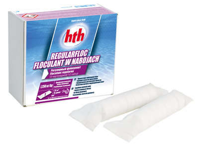 Флокулянт hth в картриджах 1.25кг (Франція), REGULARFLOC (10 мішечків для піщаних фільтрів) S800800H9 S800800H9 фото