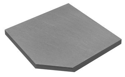 Камінь 33, кут внутрішній 45х45х3 гострий, NOVASCHISTE, тон Gris 310678 310678 фото
