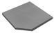 Камінь 33, кут внутрішній 45х45х3 гострий, NOVASCHISTE, тон Gris 310678 310678 фото 1