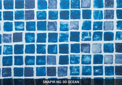 Мембрана мозаїчна Snapir 3D OCEАN, 1.65м з лаковим покриттям, армована OgenFlex 327072022001 327072022001 фото