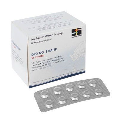 Таблетки DPD 3 RAPID зв'язаний хлор, Lovibond до 2023р У511292BT У511292BT фото