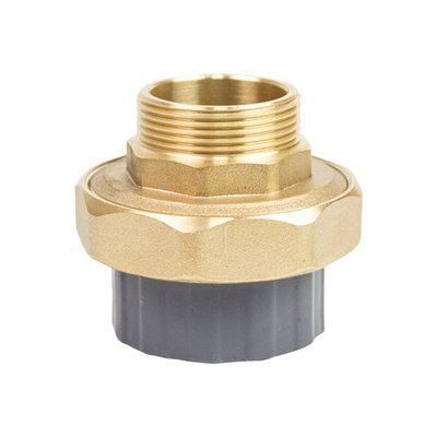 Латунна муфта роз'ємна 50 х 1 1/2" зовнішня, PN16, Fitvalf 133474 133474 фото