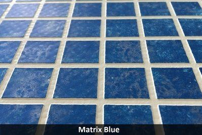 Армована мембрана StoneFlex, синя мозаїка MATRIX BLUE, 1,65 з лаковим покриттям MATRIX BLUE MATRIX BLUE фото
