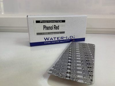 Таблетки Phenol Red для фотометра, WaterID до 2026р TbsPpH TbsPpH фото
