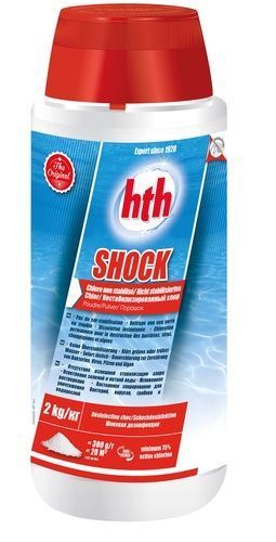 Хлор шок hth 2кг, в порошку 75-78%, SHOCK powder, не стабілізований хлор, США 76054 76054 фото