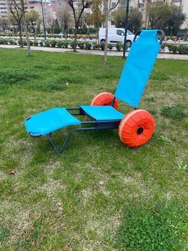 Пляжне крісло-шезлонг на 2 колеса, Beachstar 1514.2 1514.2 фото