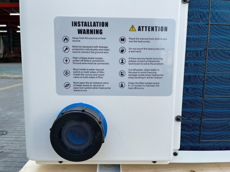 Тепловий насос інвертор 16.5-3.8кВт (25-85 м3, WiFi), INVERPAC Elite INVERPAC S165 INVERPAC S165 фото