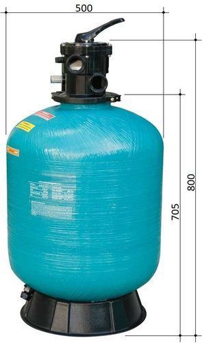 Фільтр 500мм з верхім клапаном 02404T для 100кг піску, 10м3/год, PG "TURBIDRON" 500-CL PG-021322B PG-021322B фото