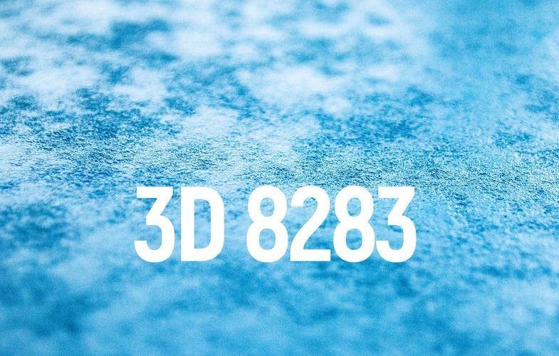 Армована мембрана, 3D Premium Collection, Blue 8283, 1,65 з лаковим покриттям Blue 8283 Blue 8283 фото