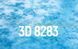 Армована мембрана, 3D Premium Collection, Blue 8283, 1,65 з лаковим покриттям Blue 8283 Blue 8283 фото 2