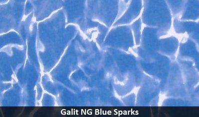 Армована мембрана OgenFlex, Galit NG Blue Sparks, 1,65 з лаковим покриттям NG Blue Sparks NG Blue Sparks фото