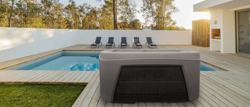 Гідромасажний СПА басейн Feeling, PUR spas, 216х182х87 см, 4 місця(1 з них лежаче), 1000 л Feeling Feeling фото