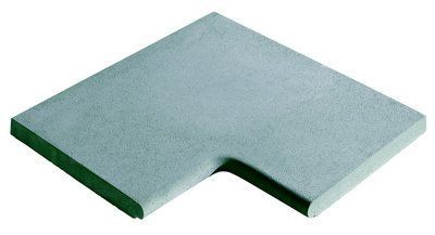 Камінь 33 кут внутрішній 90 гострий, Rustique bullee, тон Gris 310470 310470 фото