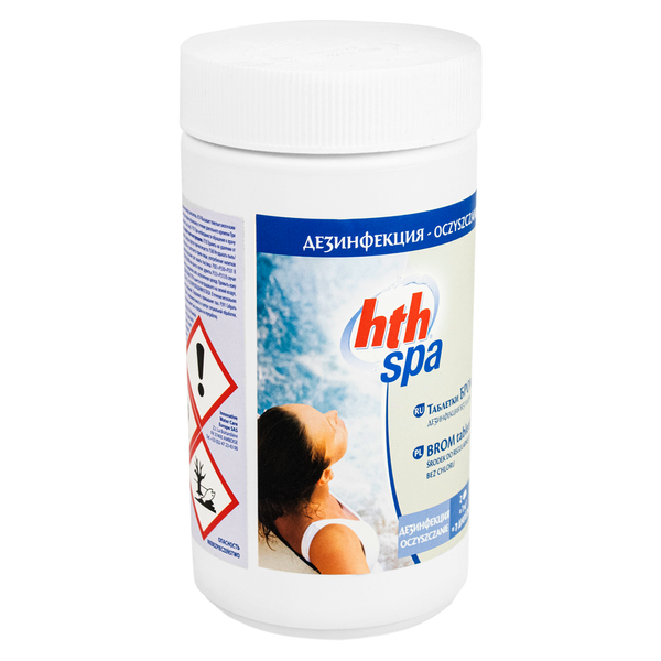 Таблетки брому hth 20г, 1кг (Франція), Spa BROME tablets 20g D800201HP D800201HP фото