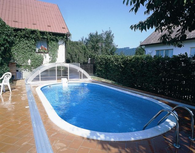 Басейн каркасний 6х3.2х1.5 м з отворами, для монтажу в ґрунт, IBIZA OVAL 3EXB0420 3EXB0420 фото