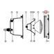 Фланець прожектора Hayward Design 300 Вт PRX9513 PRX9513 фото 2