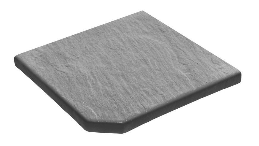 Камінь 33, кут зовнішній 33х33х3см гострий, NOVASCHISTE, тон Gris 311653 311653 фото Камінь 33, кут зовнішній 33х33х3см гострий, NOVASCHISTE, тон Gris 311653 311653 фото
