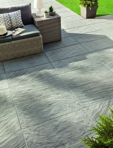 Камінь 33 бортовий 66х33х3,5 см, NOVASCHISTE, тон Anthracite 313770 313770 фото