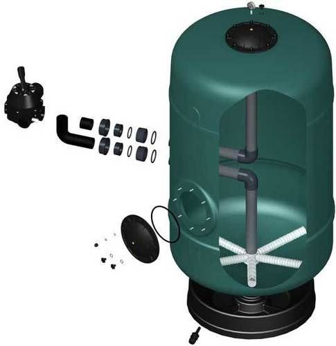 Фільтр PG series D.900мм, 22-32 м3/год, 63 мм, висота фільтрації 1м, з клапаном PG-021315HB PG-021315HB фото